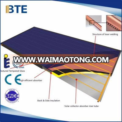 95mm thickness flat plate solar collector prices Made in china